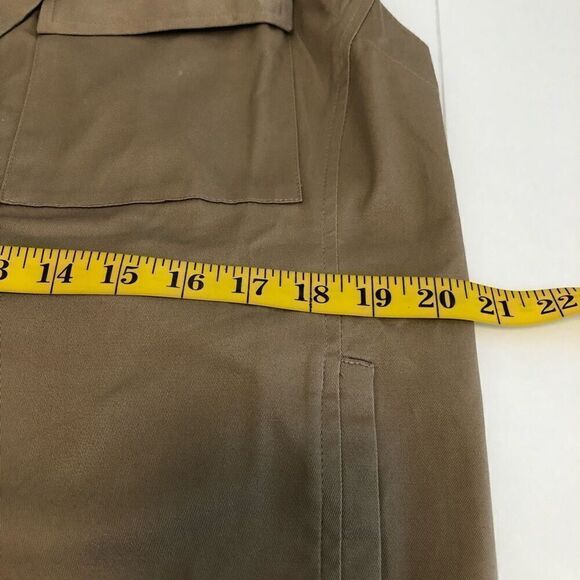 Du Paradis Warm Beige Normcore, Beigecore, Light Academia Belted Dress Sz S NWOT - Picture 12 of 15